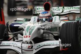 09.05.2008 Istanbul, Turkey,  Jenson Button (GBR), Honda Racing F1 Team - Formula 1 World Championship, Rd 5, Turkish Grand Prix, Friday Practice
