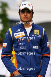09.05.2008 Istanbul, Turkey,  Nelson Piquet Jr (BRA), Renault F1 Team - Formula 1 World Championship, Rd 5, Turkish Grand Prix, Friday