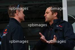 09.05.2008 Istanbul, Turkey,  David Coulthard (GBR), Red Bull Racing and Gerhard Berger (AUT), Scuderia Toro Rosso, 50% Team Co Owner - Formula 1 World Championship, Rd 5, Turkish Grand Prix, Friday