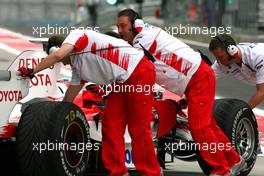 09.05.2008 Istanbul, Turkey,  Timo Glock (GER), Toyota F1 Team - Formula 1 World Championship, Rd 5, Turkish Grand Prix, Friday Practice