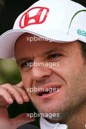 09.05.2008 Istanbul, Turkey,  Rubens Barrichello (BRA), Honda Racing F1 Team - Formula 1 World Championship, Rd 5, Turkish Grand Prix, Friday