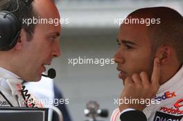 11.05.2008 Istanbul, Turkey,  Lewis Hamilton (GBR), McLaren Mercedes - Formula 1 World Championship, Rd 5, Turkish Grand Prix, Sunday Pre-Race Grid
