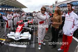 11.05.2008 Istanbul, Turkey,  Jarno Trulli (ITA), Toyota F1 Team  - Formula 1 World Championship, Rd 5, Turkish Grand Prix, Sunday Pre-Race Grid