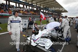 11.05.2008 Istanbul, Turkey,  Robert Kubica (POL), BMW Sauber F1 Team, F1.08 - Formula 1 World Championship, Rd 5, Turkish Grand Prix, Sunday Pre-Race Grid