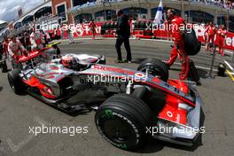 11.05.2008 Istanbul, Turkey,  Heikki Kovalainen (FIN), McLaren Mercedes  - Formula 1 World Championship, Rd 5, Turkish Grand Prix, Sunday Pre-Race Grid