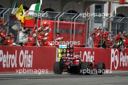 11.05.2008 Istanbul, Turkey,  Felipe Massa (BRA), Scuderia Ferrari, wins - Formula 1 World Championship, Rd 5, Turkish Grand Prix, Sunday Podium