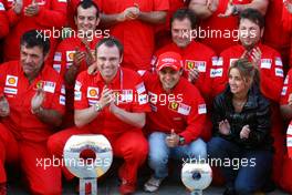11.05.2008 Istanbul, Turkey,  Stefano Domenicali (ITA), Scuderia Ferrari Sporting Director and Felipe Massa (BRA), Scuderia Ferrari  - Formula 1 World Championship, Rd 5, Turkish Grand Prix, Sunday Podium