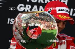 11.05.2008 Istanbul, Turkey,  Felipe Massa (BRA), Scuderia Ferrari - Formula 1 World Championship, Rd 5, Turkish Grand Prix, Sunday Podium