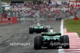 11.05.2008 Istanbul, Turkey,  Rubens Barrichello (BRA), Honda Racing F1 Team, RA108 - Formula 1 World Championship, Rd 5, Turkish Grand Prix, Sunday Race