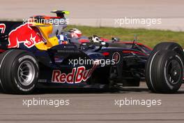 11.05.2008 Istanbul, Turkey,  David Coulthard (GBR), Red Bull Racing and Heikki Kovalainen (FIN), McLaren Mercedes  - Formula 1 World Championship, Rd 5, Turkish Grand Prix, Sunday Race