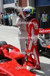 10.05.2008 Istanbul, Turkey,  1st, Felipe Massa (BRA), Scuderia Ferrari - Formula 1 World Championship, Rd 5, Turkish Grand Prix, Saturday Qualifying