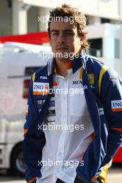 10.05.2008 Istanbul, Turkey,  Fernando Alonso (ESP), Renault F1 Team - Formula 1 World Championship, Rd 5, Turkish Grand Prix, Saturday