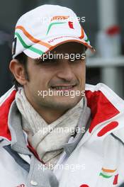 10.05.2008 Istanbul, Turkey,  Vitantonio Liuzzi (ITA), Test Driver, Force India F1 Team - Formula 1 World Championship, Rd 5, Turkish Grand Prix, Saturday