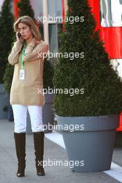 10.05.2008 Istanbul, Turkey,  Rafaela Bassi (BRA), Girl Friend, Wife of Felipe Massa - Formula 1 World Championship, Rd 5, Turkish Grand Prix, Saturday