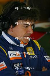 10.05.2008 Istanbul, Turkey,  Fabrizio Borra (ITA), Physiotherapist of Fernando Alonso - Formula 1 World Championship, Rd 5, Turkish Grand Prix, Saturday Practice