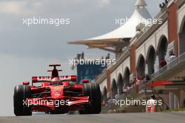 10.05.2008 Istanbul, Turkey,  Kimi Raikkonen (FIN), Räikkönen, Scuderia Ferrari, F2008 - Formula 1 World Championship, Rd 5, Turkish Grand Prix, Saturday Qualifying