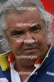 10.05.2008 Istanbul, Turkey,  Flavio Briatore (ITA), Renault F1 Team, Team Chief, Managing Director - Formula 1 World Championship, Rd 5, Turkish Grand Prix, Saturday