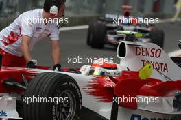 10.05.2008 Istanbul, Turkey,  Timo Glock (GER), Toyota F1 Team, TF108 - Formula 1 World Championship, Rd 5, Turkish Grand Prix, Saturday Practice