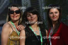 10.05.2008 Istanbul, Turkey,  Girls in the paddock - Formula 1 World Championship, Rd 5, Turkish Grand Prix, Saturday