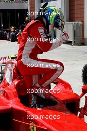 10.05.2008 Istanbul, Turkey,  1st, Felipe Massa (BRA), Scuderia Ferrari - Formula 1 World Championship, Rd 5, Turkish Grand Prix, Saturday Qualifying