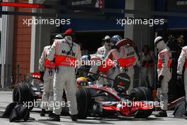 10.05.2008 Istanbul, Turkey,  Lewis Hamilton (GBR), McLaren Mercedes, MP4-23 - Formula 1 World Championship, Rd 5, Turkish Grand Prix, Saturday Qualifying