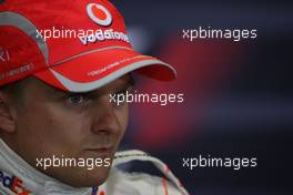 10.05.2008 Istanbul, Turkey,  Heikki Kovalainen (FIN), McLaren Mercedes - Formula 1 World Championship, Rd 5, Turkish Grand Prix, Saturday Press Conference