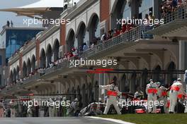 10.05.2008 Istanbul, Turkey,  Heikki Kovalainen (FIN), McLaren Mercedes, MP4-23 - Formula 1 World Championship, Rd 5, Turkish Grand Prix, Saturday Qualifying