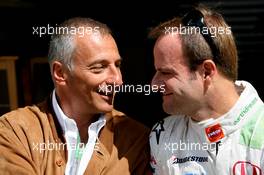 11.05.2008 Istanbul, Turkey,  Ricardo Patrese (ITA)  and Rubens Barrichello (BRA), Honda Racing F1 Team - Formula 1 World Championship, Rd 5, Turkish Grand Prix, Sunday
