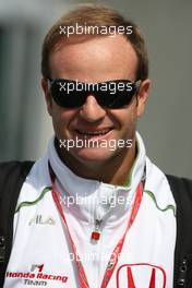 11.05.2008 Istanbul, Turkey,  Rubens Barrichello (BRA), Honda Racing F1 Team - Formula 1 World Championship, Rd 5, Turkish Grand Prix, Sunday
