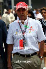 11.05.2008 Istanbul, Turkey,  Arun Sarin (USA) CEO Vodafone Group - Formula 1 World Championship, Rd 5, Turkish Grand Prix, Sunday
