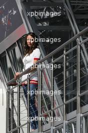 11.05.2008 Istanbul, Turkey,  A girl in the Red Bull energy station - Formula 1 World Championship, Rd 5, Turkish Grand Prix, Sunday