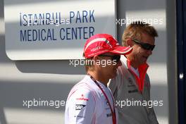 08.05.2008 Istanbul, Turkey,  Heikki Kovalainen (FIN), McLaren Mercedes gets the "ok" to drive from the Istanbul Park Medical Center to drive at this weekend's Grand Prix - Formula 1 World Championship, Rd 5, Turkish Grand Prix, Thursday