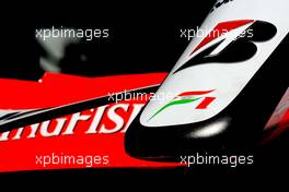08.05.2008 Istanbul, Turkey,  Force India F1 Team, VJM-01, nose - Formula 1 World Championship, Rd 5, Turkish Grand Prix, Thursday