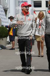 08.05.2008 Istanbul, Turkey,  Heikki Kovalainen (FIN), McLaren Mercedes - Formula 1 World Championship, Rd 5, Turkish Grand Prix, Thursday