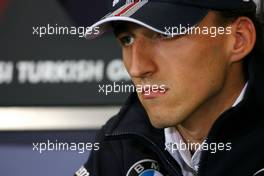 08.05.2008 Istanbul, Turkey,  Robert Kubica (POL), BMW Sauber F1 Team - Formula 1 World Championship, Rd 5, Turkish Grand Prix, Thursday Press Conference