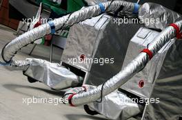 08.05.2008 Istanbul, Turkey,  Refueling machines - Formula 1 World Championship, Rd 5, Turkish Grand Prix, Thursday