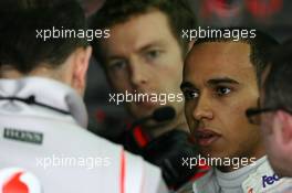 24.01.2008 Valencia, Spain,  Lewis Hamilton (GBR), McLaren Mercedes - Formula 1 Testing, Valencia