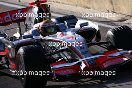 23.01.2008 Valencia, Spain,  Lewis Hamilton (GBR), McLaren Mercedes, MP4-23 - Formula 1 Testing, Valencia