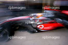 23.01.2008 Valencia, Spain,  Lewis Hamilton (GBR), McLaren Mercedes, MP4-23 - Formula 1 Testing, Valencia