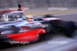 23.01.2008 Valencia, Spain,  Lewis Hamilton (GBR), McLaren Mercedes, MP4-23 - Formula 1 Testing, Valencia