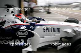 20.02.2008 Valencia, Spain,  Robert Kubica (POL), BMW Sauber F1 Team, F1.08 - Formula 1 Testing, Valencia