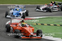 13.09.2008 Monza, Italy,  Esteban Gutierrez (MEX), Josef-Kaufmann-Racing and Carlos Huertas (COL), Double R Racing - Formula BMW Europe 2008, Rd 15 & 16, Monza, Saturday Race