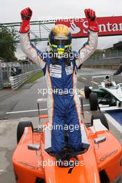 14.09.2008 Monza, Italy,  3rd, Esteban Gutierrez (MEX), Josef-Kaufmann-Racing - Formula BMW Europe 2008, Rd 15 & 16, Monza, Sunday Podium