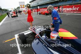 14.09.2008 Monza, Italy,  Facundo Regalia (ESP), Eurointernational - Formula BMW Europe 2008, Rd 15 & 16, Monza, Sunday Pre-Race Grid