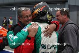 14.09.2008 Monza, Italy,  Winner, 1st, Tiago Geronimi (BRA), Eifelland Racing - Formula BMW Europe 2008, Rd 15 & 16, Monza, Sunday Podium