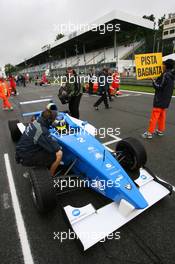 14.09.2008 Monza, Italy,  Carlos Huertas (COL), Double R Racing - Formula BMW Europe 2008, Rd 15 & 16, Monza, Sunday Pre-Race Grid