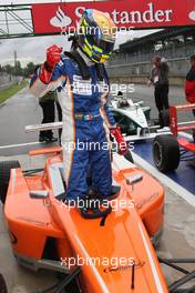 14.09.2008 Monza, Italy,  3rd, Esteban Gutierrez (MEX), Josef-Kaufmann-Racing - Formula BMW Europe 2008, Rd 15 & 16, Monza, Sunday Podium