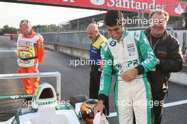 13.09.2008 Monza, Italy,  1st, Winner, Tiago Geronimi (BRA), Eifelland Racing - Formula BMW Europe 2008, Rd 15 & 16, Monza, Saturday Podium