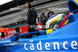 14.09.2008 Monza, Italy,  Carlos Huertas (COL), Double R Racing - Formula BMW Europe 2008, Rd 15 & 16, Monza, Sunday Pre-Race Grid