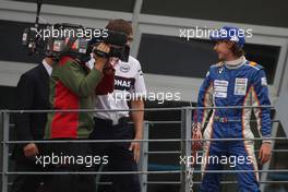 14.09.2008 Monza, Italy,  3rd, Esteban Gutierrez (MEX), Josef-Kaufmann-Racing - Formula BMW Europe 2008, Rd 15 & 16, Monza, Sunday Podium